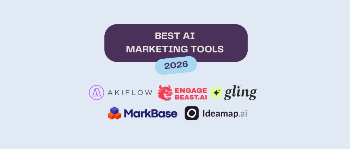 5 Best AI Marketing Tools for 2026 (Top Picks)